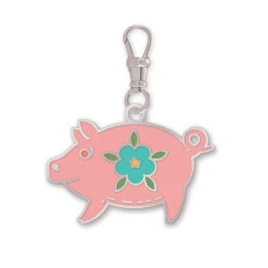 Lori Holt Enamel Happy Charm™ Piggy