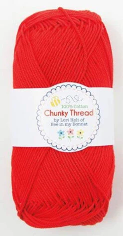 Lori Holt Chunky Thread Red