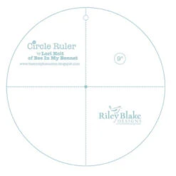 Lori Holt Circle Ruler 9"
