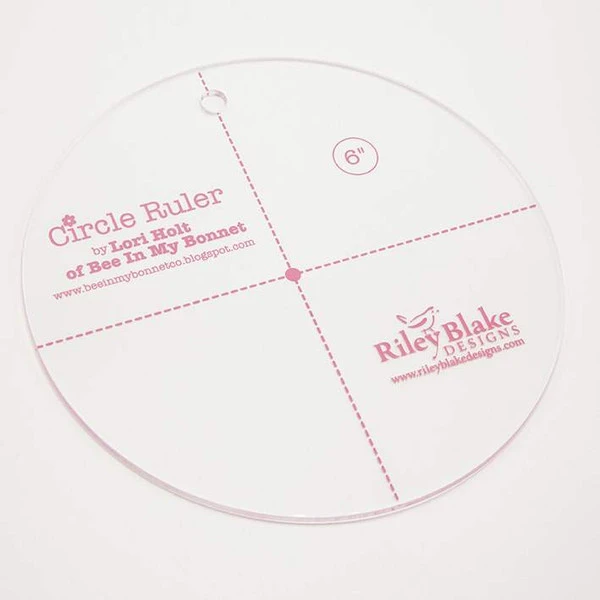 Lori Holt Circle Ruler 6"