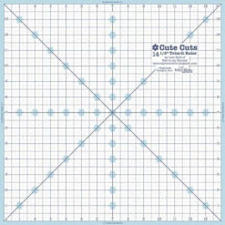 Lori Holt Cute Cuts™ Trim-it™ Ruler 14 1/2" X 14 1/2"
