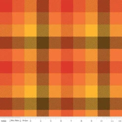 Wide Back Fall's In Town Checked Multi