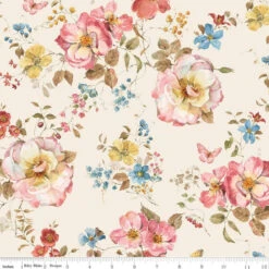 Wide Back Countryside Floral Sand