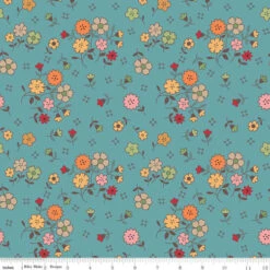 Wide Back Autumn Floral Raindrop