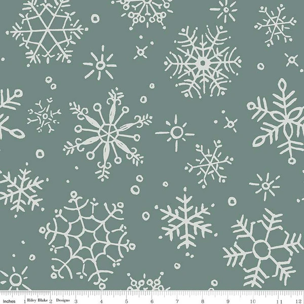 Wide Back Magical Winterland Snowflake Winter